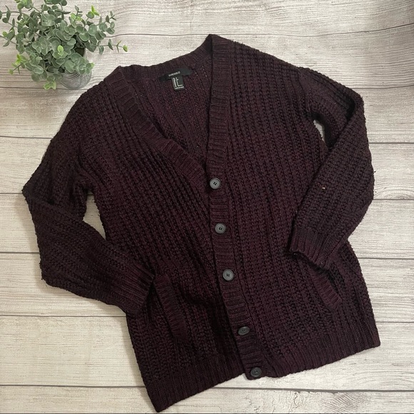 Ladies Forever 21 Small knit cardigan - Picture 1 of 7